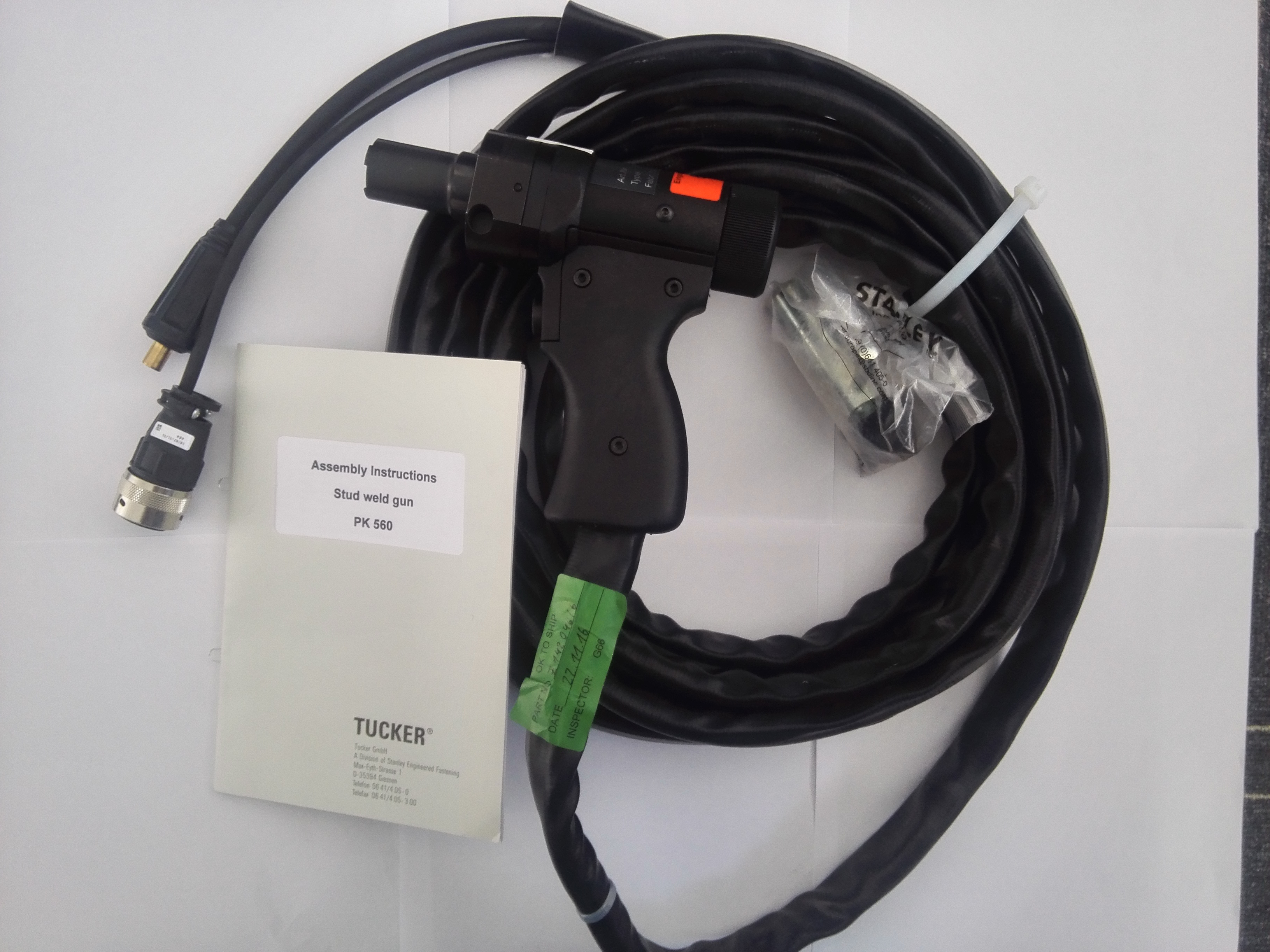 多利集團(tuán)TUCKER螺柱焊槍